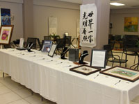 silent auction at 2011 benefit